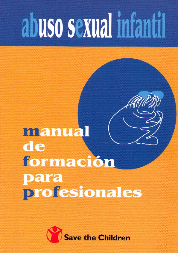 Abuso sexual infantil : manual de formación para profesionales 