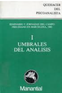 Umbrales del análisis / Miquel Bassols , Rithée Cevasco, Carmen Gallano ...[et al.]