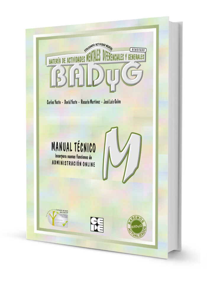 BADyG-M : manual técnico / Carlos Yuste Hernanz, Rosario Martínez Arias, José Luis Galve Manzano