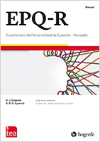 EPQ-R : cuestionario revisado de personalidad de Eysenck : versión completa (EPQ-R) y abreviada (EPQ-RS) : manual / Hans J. Eysenck y Sybil B. G. Eysenck ; adaptación española: Generós Ortet i Fabregat ... [et al.]