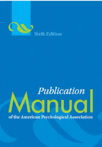 Manual de publicaciones de la American Psychological Association / traducción puesta al día según la sexta edición del inglés por Miroslava Guerra Frías ; revisión y adaptación lingüística Silvia Rosa Peña Alfaro González ; editor responsable Santiago Viveros Fuentes 