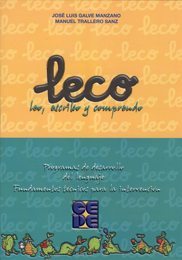 Leco : leo, escribo y comprendo... : autores José Luis Galve Manzano, Manuel Trallero Sanz