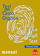 FDT : Test de los Cinco Dígitos : manual / Manuel A. Sedó