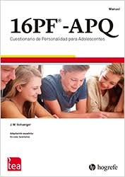 16 PF-APQ : cuestionario de personalidad para adolescentes : manual / J.M. Schuerger ; adaptación española: Nicolás Seisdedos Cubero