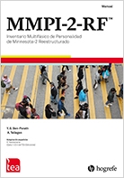 MMPI-2-RF : Inventario Multifásico de Personalidad de Minnesota-2 Reestructurado / Yossef S. Ben-Porath y, Auke Tellegen ; [adaptación española: P. Santamaría] 