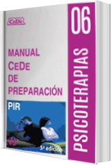 Manual CeDe de preparación PIR : 06. Psicoterapias