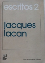 [1079] Escritos por Jacques Lanan; [traducción de Tomás Segovia]