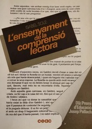 [2136] L'Ensenyament de la comprensió lectora / Isabel Solé