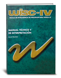 [6727] WISC-IV : Escala de Inteligencia de Wechsler para Niños-IV / David Wechsler ; adaptación española: Departamento I+D, Tea Ediciones, S.A.