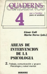 [7138] Áreas de intervención de la psicología / César Coll, María Forns (eds.)