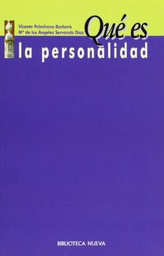 [7794] Qué es la personalidad / Vicente Pelechano Barberá, María de los Ángeles Servando Díaz