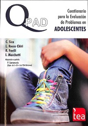 [8958] Q-PAD : cuestionario para la evaluación de problemas en adolescentes : manual / Claudio Sica, Luigi Rocco Chiri, Riccardo Favilli ... [et al.] ; adaptación española: Pablo Santamaría