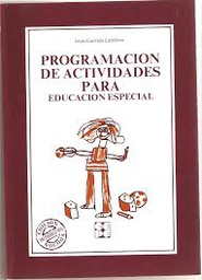 [9542] Programación de actividades para educación especial / Jesús Garrido Landívar