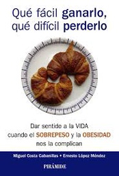 [9744] Qué fácil ganarlo, qué difícil perderlo : dar sentido a la vida cuando el sobrepeso y la obesidad nos la complican / Miguel Costa Cabanillas, Ernesto López Méndez