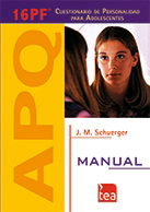 [9954] 16 PF-APQ : cuestionario de personalidad para adolescentes : manual / J.M. Schuerger ; adaptación española: Nicolás Seisdedos Cubero