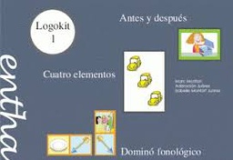 [10044] Logokit 1 : antes y después, cuatro elementos, dominó fonológico / Marc Monfort, Adoración Juárez, Isabelle Monfort Juárez