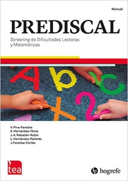 [10923] PREDISCAL : screening de dificultades lectoras y matemáticas : adaptación catalana / Violeta Pina Paredes, Encarnación Hernandez Pèrez, José Antonio Rabadán Rubio, Lorenzo Hernández Pallarés, Javier Fenollar Cortés