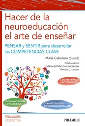 [11362] Hacer de la neuroeducación el arte de enseñar : pensar y sentir para desarrollar las competencias clave / [coordinat per] María Caballero; colaboradores María del Mar García-Cabrera, Vicente J. Llorent